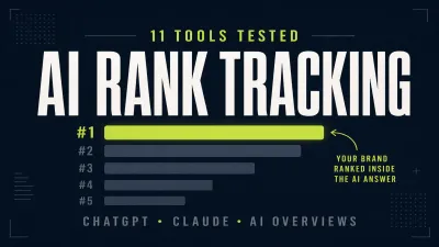 AI rank tracking tools compared across ChatGPT, Claude, Perplexity, and AI Overviews