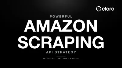 Powerful Amazon Scraping API Strategy