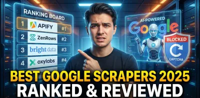 Google scraper tool comparison chart