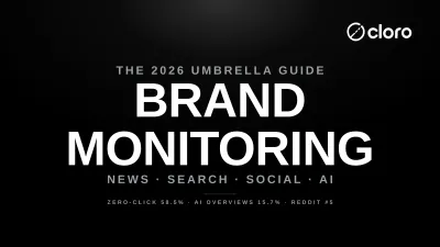 Brand monitoring surface map across news, search, social, and AI answers
