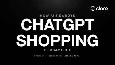 ChatGPT Shopping concept illustration