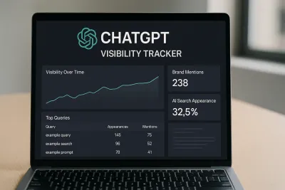 ChatGPT visibility tracking dashboard