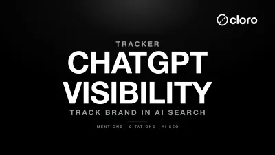 ChatGPT visibility tracking dashboard