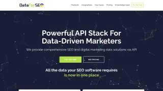 DataForSEO homepage