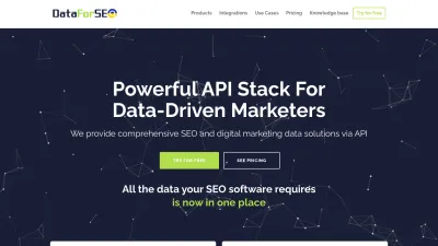 DataForSEO homepage