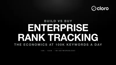 Enterprise and white-label rank tracking build-vs-buy cost comparison