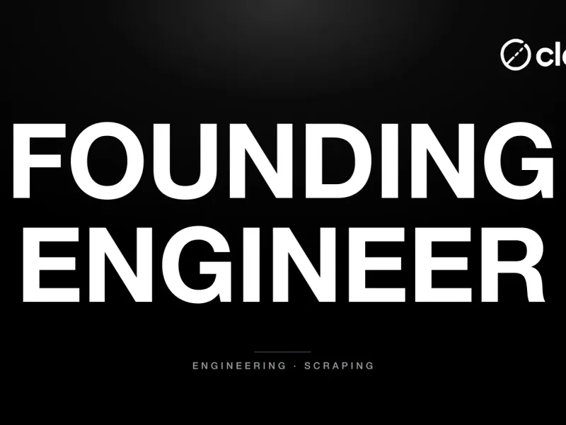 Founding Engineer at cloro