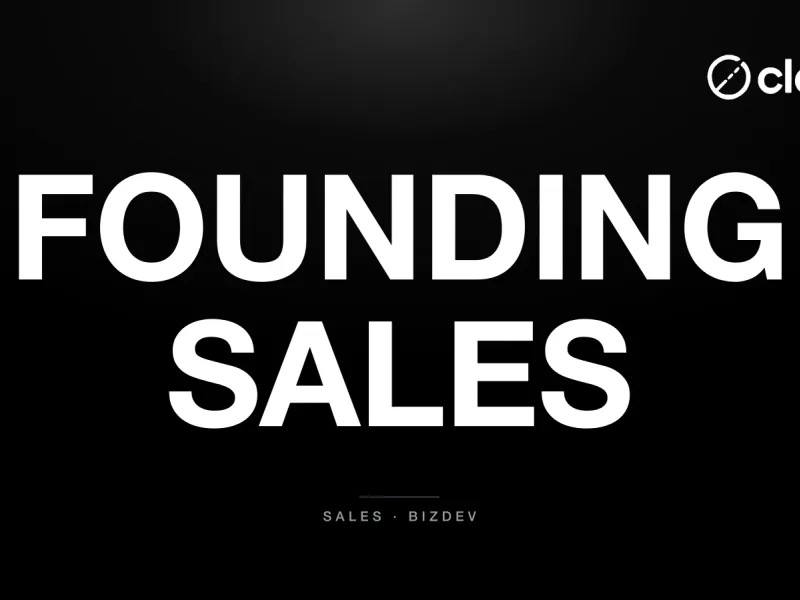 Founding Sales at cloro