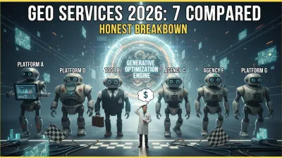 GEO services 2026 comparison