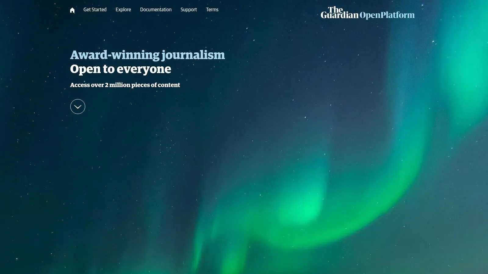 The Guardian Open Platform (Content API)