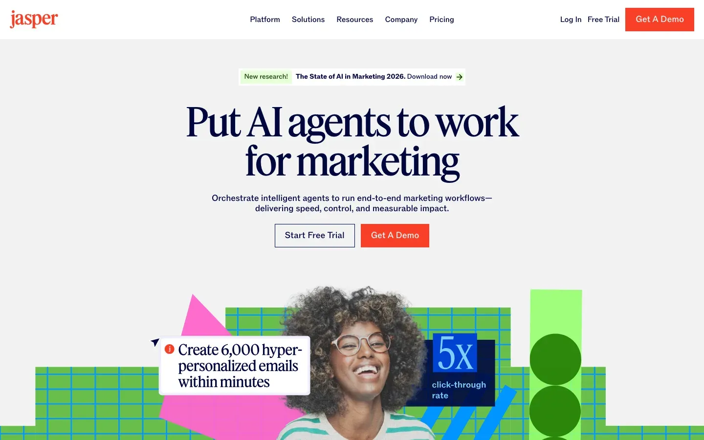 Jasper homepage