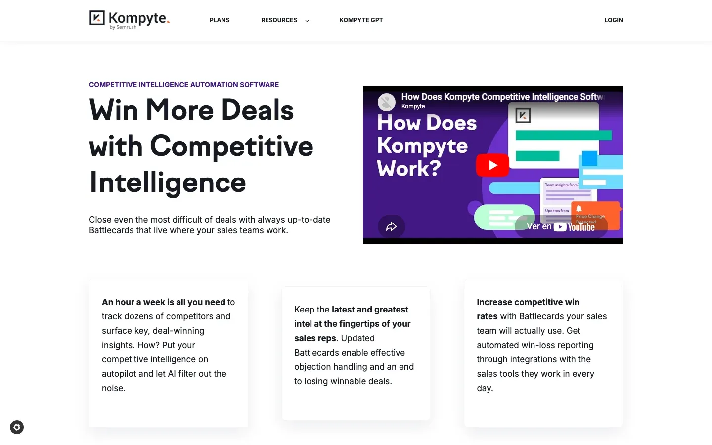 Kompyte homepage