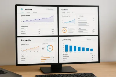 LLM visibility tracking tools dashboard comparison