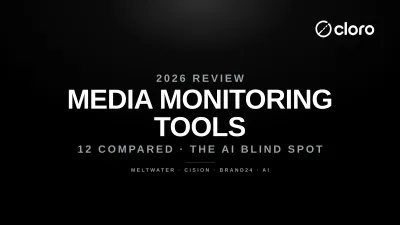 Best media monitoring tools for 2026 compared, including the AI blind spot they share