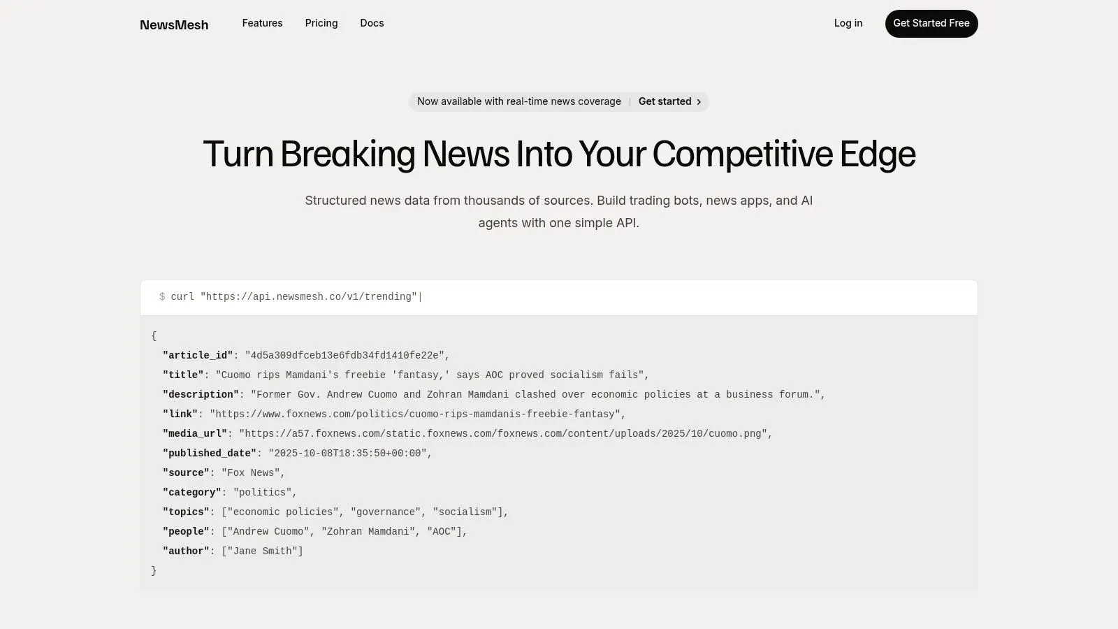 NewsMesh