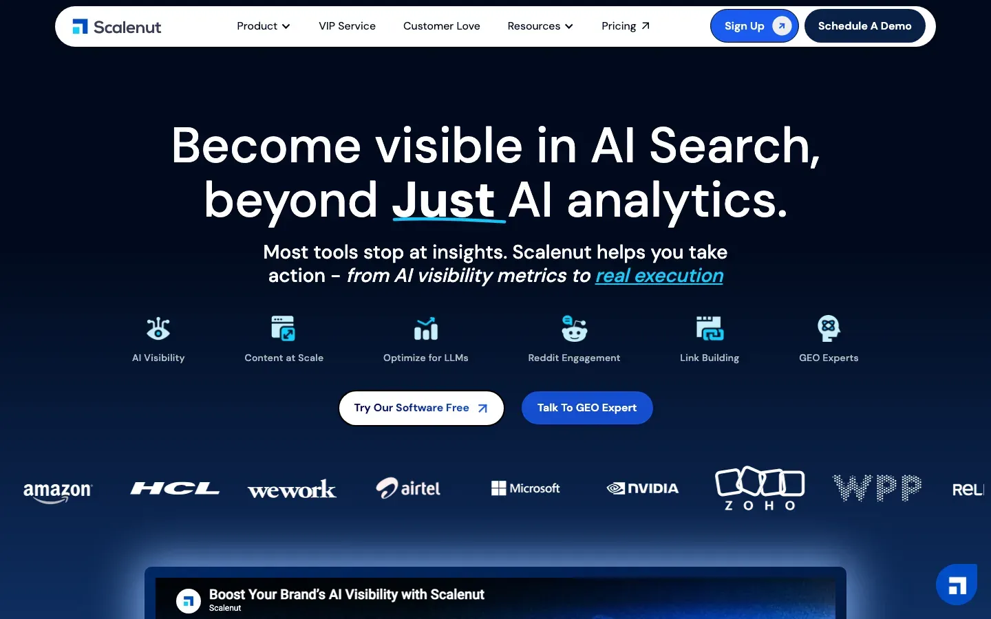 Scalenut homepage