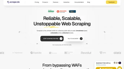 ScrapeDO homepage