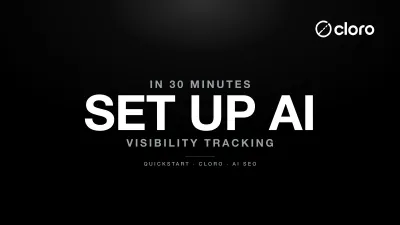 30-minute AI visibility tracking setup walkthrough