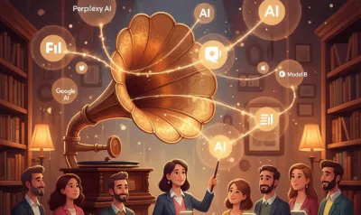 Share of Voice AI concept visualization