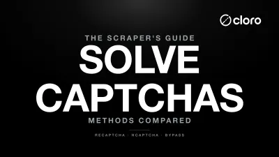 Automated CAPTCHA solving process diagram