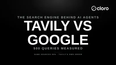 Tavily vs Google Search — how much of the real SERP an AI agent sees, measured