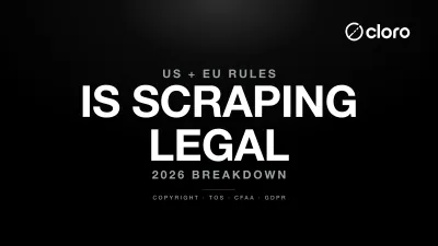 Is web scraping legal — 2026 guide cover