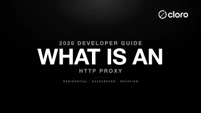 What is an HTTP Proxy - A 2026 Guide for Developers and SEOs